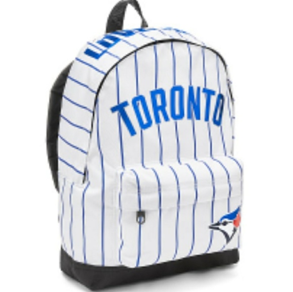 victoria secret pink backpack blue